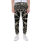 Viking Vegvisir Print Scuba Joggers