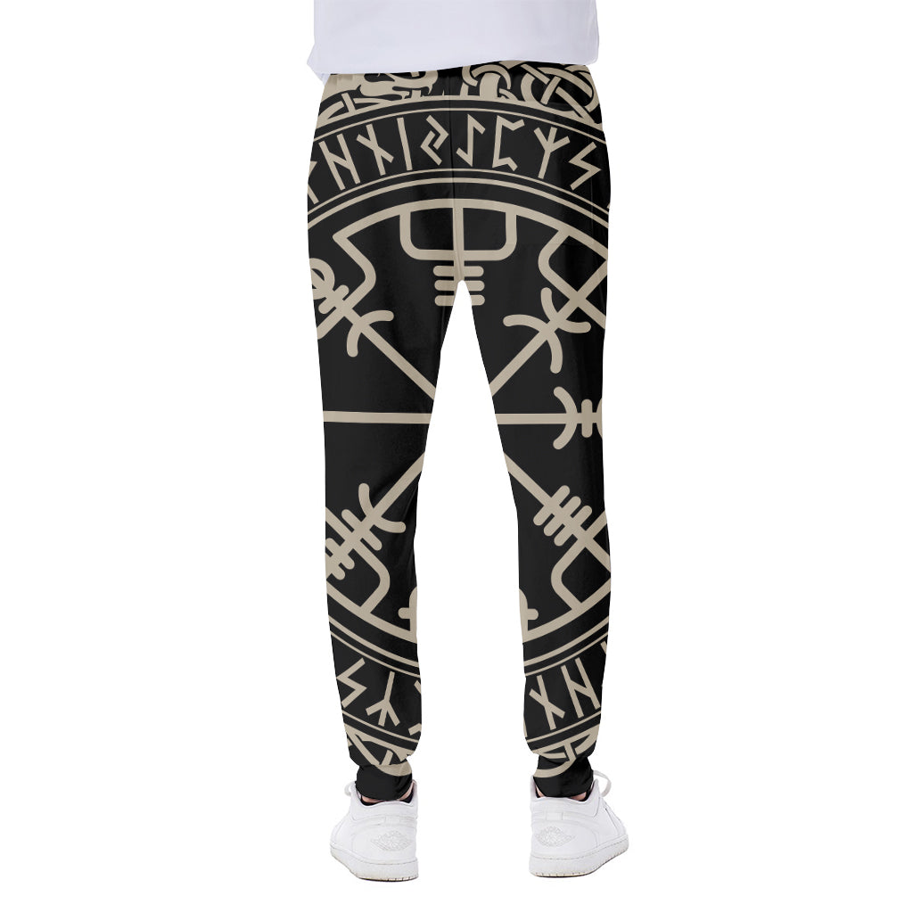 Viking Vegvisir Print Scuba Joggers