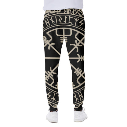 Viking Vegvisir Print Scuba Joggers
