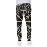 Viking Vegvisir Print Scuba Joggers