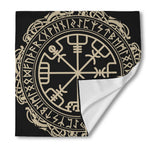 Viking Vegvisir Print Silk Bandana