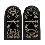 Viking Vegvisir Print Skillet Handle Cover
