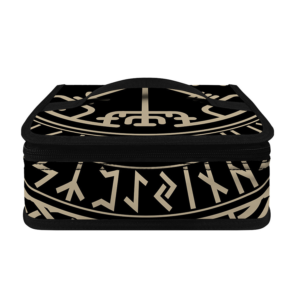 Viking Vegvisir Print Small Lunch Bag