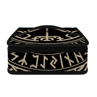 Viking Vegvisir Print Small Lunch Bag