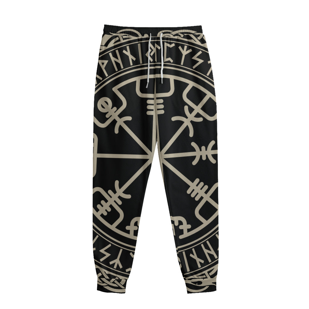 Viking Vegvisir Print Sweatpants