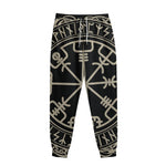 Viking Vegvisir Print Sweatpants