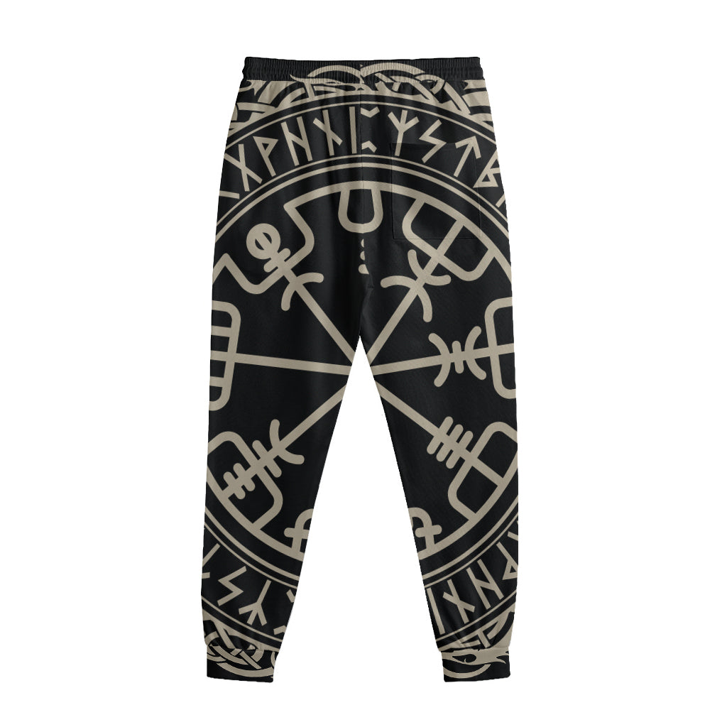 Viking Vegvisir Print Sweatpants
