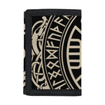 Viking Vegvisir Print Trifold Wallet