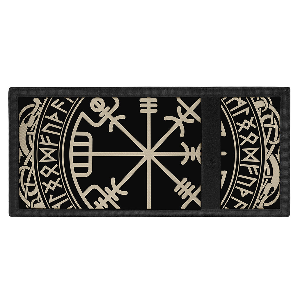 Viking Vegvisir Print Trifold Wallet
