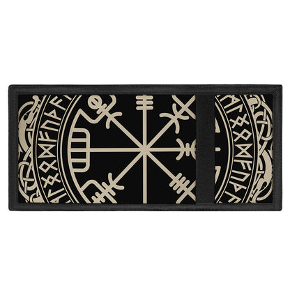 Viking Vegvisir Print Trifold Wallet