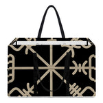 Viking Vegvisir Print Utility Tote Bag