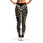 Viking Vegvisir Print Women's Leggings