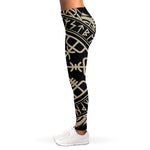 Viking Vegvisir Print Women's Leggings