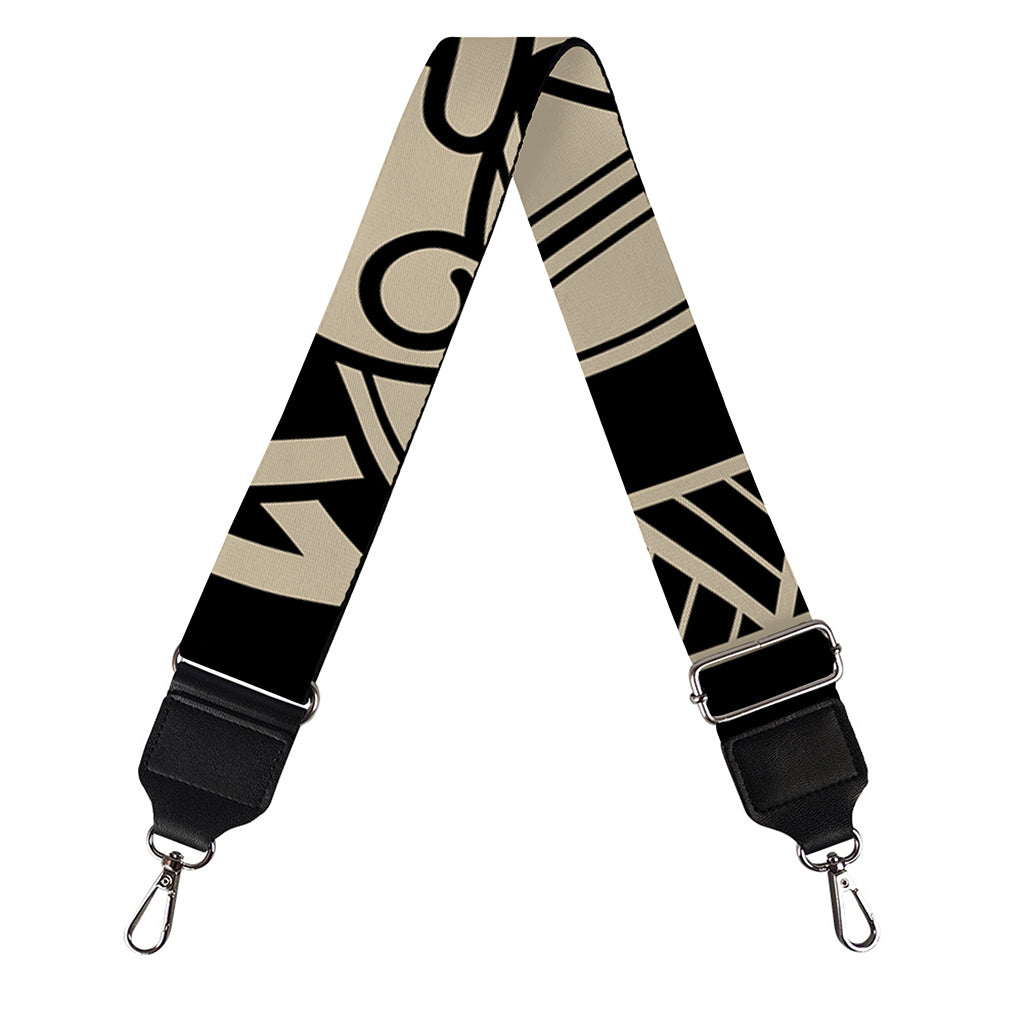 Viking Wolves Symbol Print Bag Strap