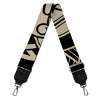 Viking Wolves Symbol Print Bag Strap