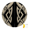 Viking Wolves Symbol Print Basketball