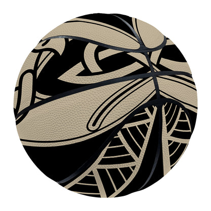Viking Wolves Symbol Print Basketball