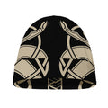 Viking Wolves Symbol Print Beanie