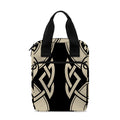 Viking Wolves Symbol Print Bible Tote Bag