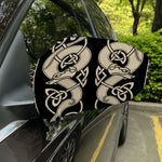 Viking Wolves Symbol Print Car Side Mirror Covers