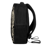 Viking Wolves Symbol Print Casual Backpack
