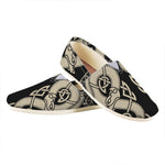 Viking Wolves Symbol Print Casual Shoes