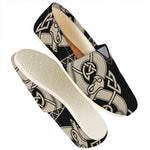 Viking Wolves Symbol Print Casual Shoes