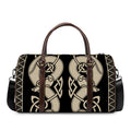 Viking Wolves Symbol Print Duffel Bag