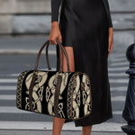 Viking Wolves Symbol Print Duffle Bag