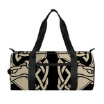 Viking Wolves Symbol Print Gym Bag