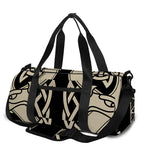 Viking Wolves Symbol Print Gym Bag