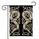 Viking Wolves Symbol Print House Flag