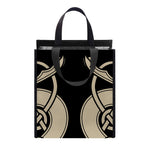 Viking Wolves Symbol Print Insulated Lunch Tote