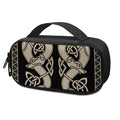 Viking Wolves Symbol Print Portable Cooler Travel Case