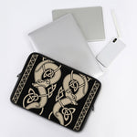 Viking Wolves Symbol Print Laptop Sleeve