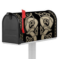 Viking Wolves Symbol Print Mailbox Cover