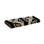 Viking Wolves Symbol Print Piano Keyboard Cover