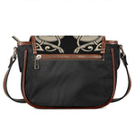 Viking Wolves Symbol Print Saddle Bag