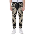 Viking Wolves Symbol Print Joggers