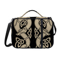 Viking Wolves Symbol Print Shoulder Strap Bible Bag