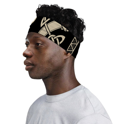 Viking Wolves Symbol Print Sports Headband