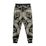 Viking Wolves Symbol Print Sweatpants