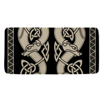 Viking Wolves Symbol Print Towel