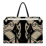 Viking Wolves Symbol Print Utility Tote Bag