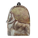 Vintage Alaskan Malamute Print Backpack