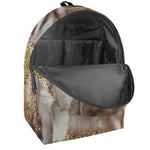 Vintage Alaskan Malamute Print Backpack