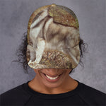 Vintage Alaskan Malamute Print Baseball Cap