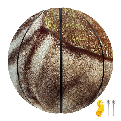 Vintage Alaskan Malamute Print Basketball