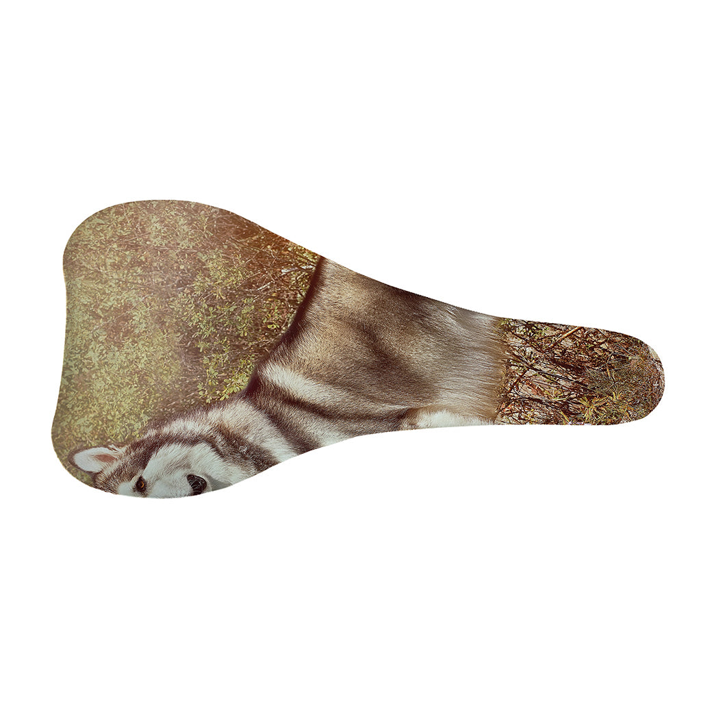 Vintage Alaskan Malamute Print Bicycle Seat Cover