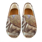 Vintage Alaskan Malamute Print Casual Shoes